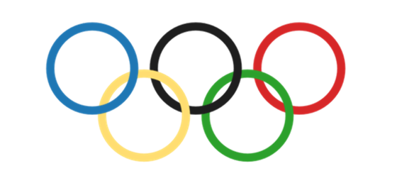 The Olympic rings as drawn by Tableau